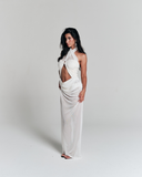 Vestido Tule Solis Off White Vestido Tule Solis Off White