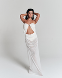 Vestido Tule Solis Off White Vestido Tule Solis Off White