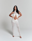 Vestido Tule Solis Off White Vestido Tule Solis Off White