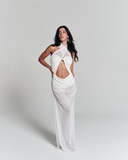 Vestido Tule Solis Off White Vestido Tule Solis Off White