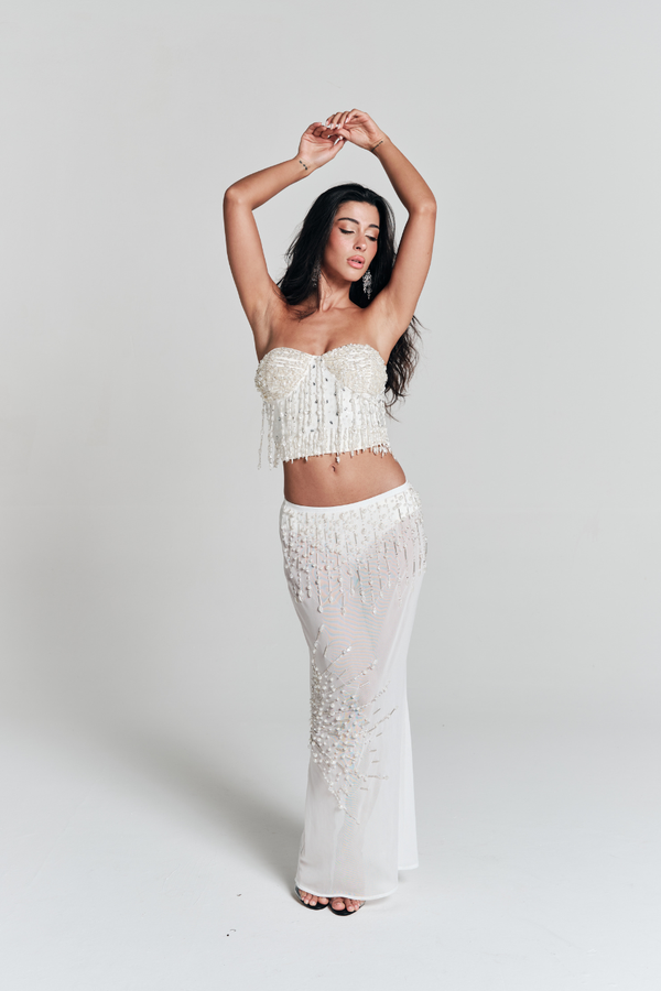 Saia Longa Dune Off White