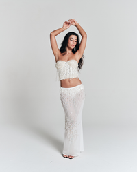 Saia Longa Dune Off White