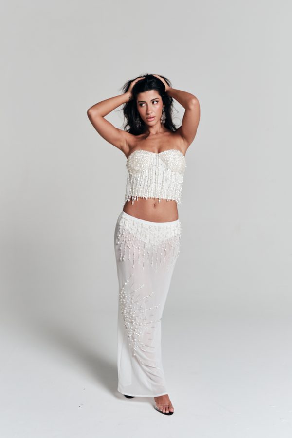 Saia Longa Dune Off White