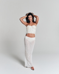 Saia Longa Dune Off White