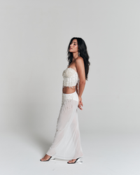 Saia Longa Dune Off White