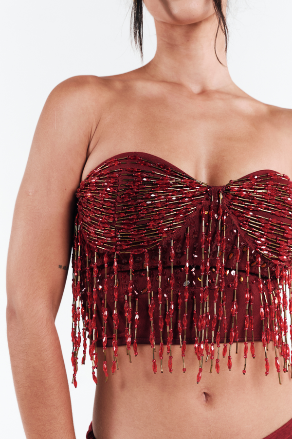 Corset Dune Vermelho