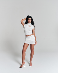 Mini Saia Nuit Off White