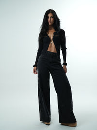 Calça Jeans Metal Black