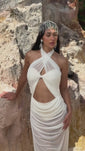 Stories de Vestido Tule Solis Off White