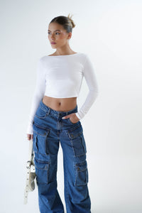 Backless Blouse