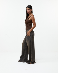 Regata Poliamida Marrom