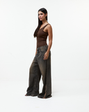 Regata Poliamida Marrom