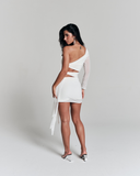 Vestido Amarração Dune Off White