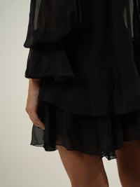 Saia Crepe Camadas