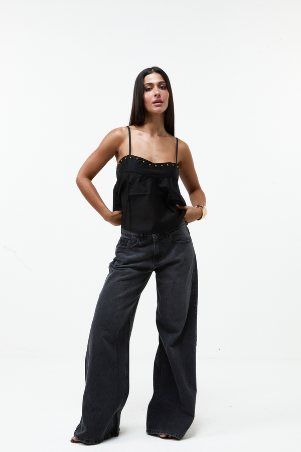 Calça Jeans Essential Black