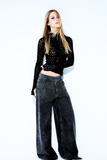 Blusa Renda Fallen Angel Preto