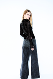 Blusa Renda Fallen Angel Preto