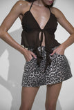 Leopard Skirt
