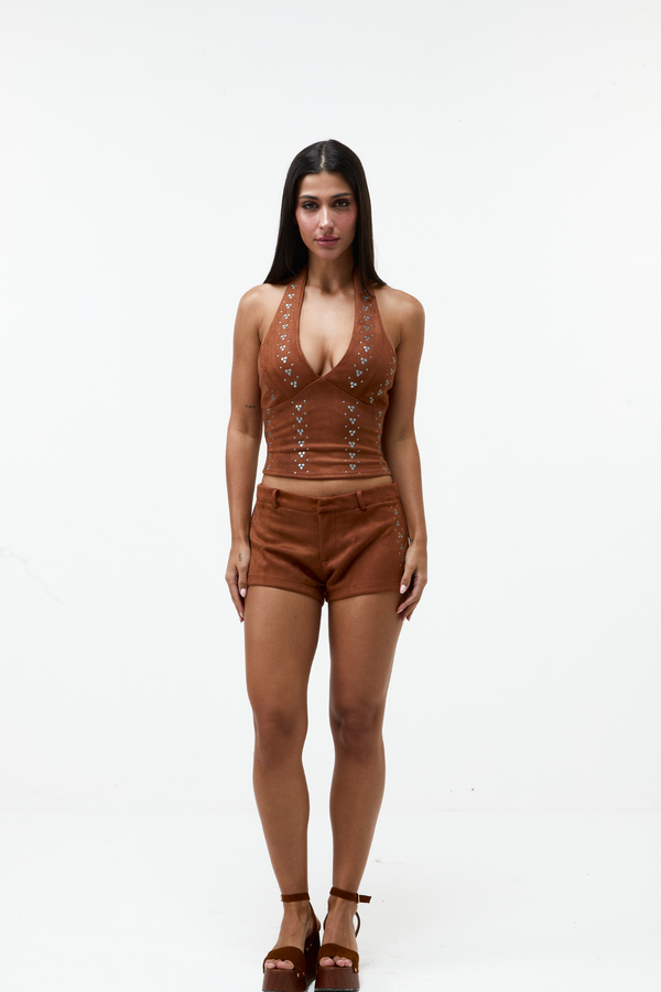 Corset Studs Camurça