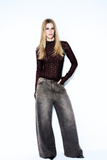 Blusa Renda Fallen Angel Vinho