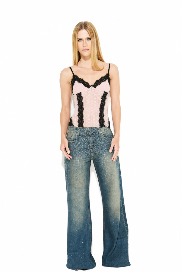 Calça Jeans Supernova Flare