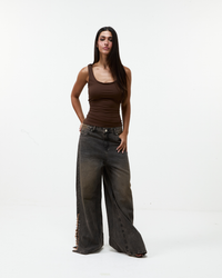 Regata Poliamida Marrom