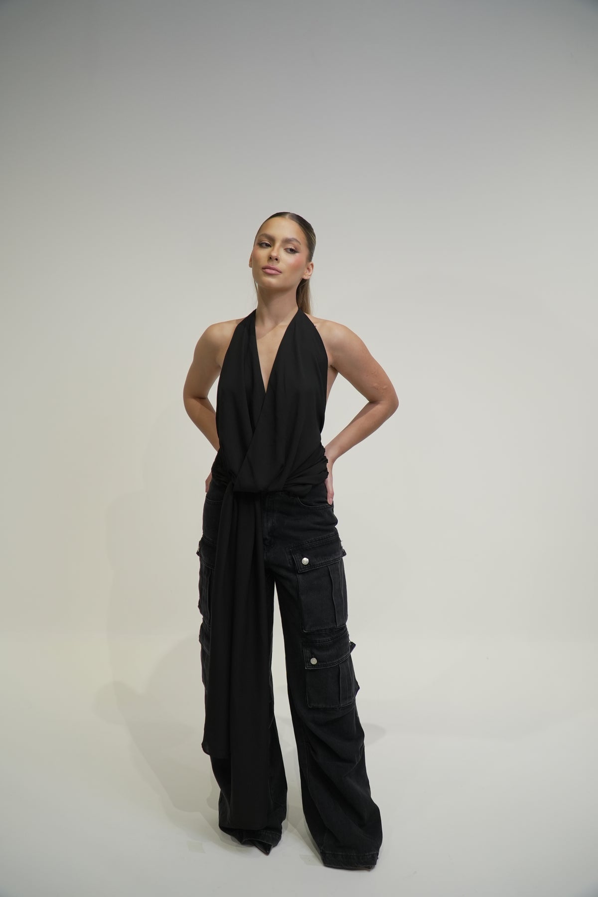 Black Spotlight Blouse