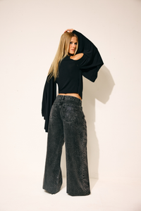 PRÉ VENDA: Calça Jeans Tigre Black