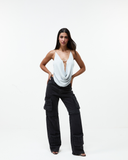 Blusa Degagê Chains Cinza