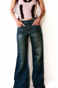 Calça Jeans Supernova Flare