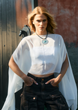 Blusa Capa Curta