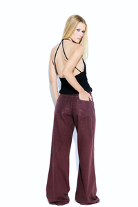 Calça Jeans Supernova Vinho