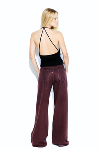 Calça Jeans Supernova Vinho