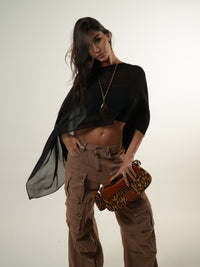 Short Cape Blouse