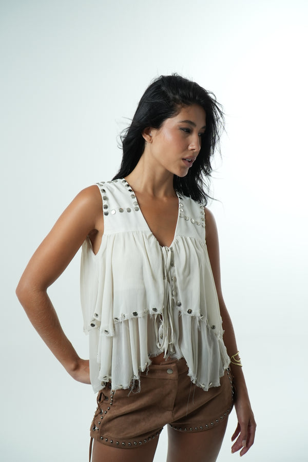 Blusa Tachas