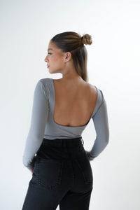 Backless Blouse
