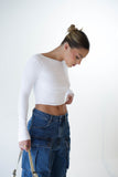 Backless Blouse