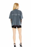 Mini Shorts Paetês Renda Bordô