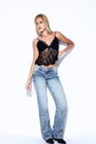 Calça Jeans Tachas