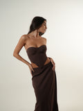 Long Tailored Skirt