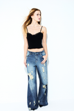 Corset Renda Preto