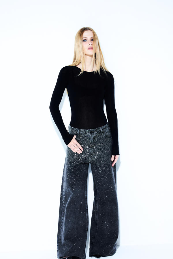 Calça Jeans Supernova Black