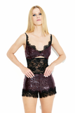 Blusa Paetês Renda Bordô
