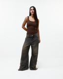 Regata Poliamida Marrom