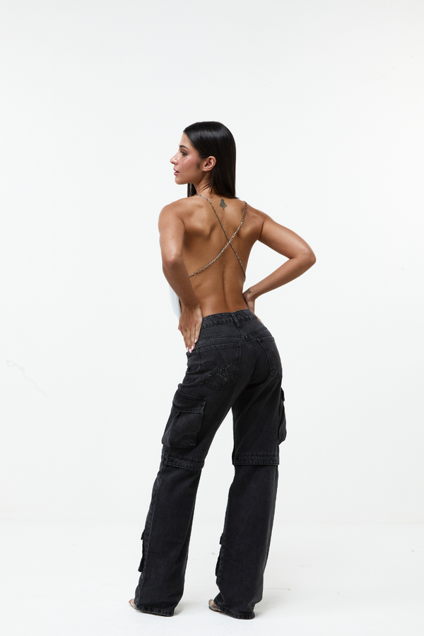 Blusa Degagê Chains Cinza