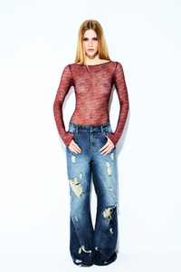 Calça Jeans Flare Dirty