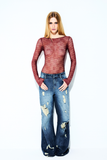 Calça Jeans Flare Dirty