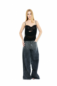 Blusa Bustiê Renda Preto