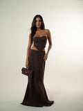 Long Tailored Skirt