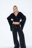 PRÉ VENDA: Blusa Corset Renda Preto